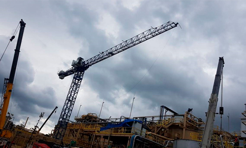 Grúa Liebherr